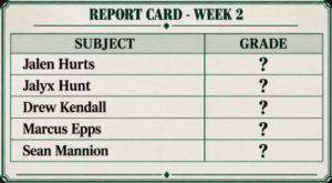 Eagles Report Card: Hurts Keeps Firing and Eagles Escape Tennessee
